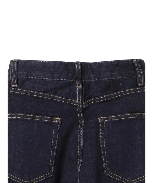 YECCA VECCA（イェッカヴェッカ）の「ハイウエストストレートデニム（その他パンツ・レディース・インディゴブルー/ダークインディゴブルー・SMALL/MEDIUM）」の17枚目の写真