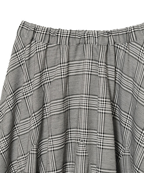 Candy Stripper(キャンディストリッパー)の「SWITCH OVER CHECK スカート(スカート・レディース・ブラック/レッド/グリーン・2)」の9枚目の写真