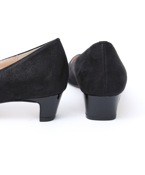 PICHE ABAHOUSE（ピシェ アバハウス）の「fluffy fit3.5cmVカットパンプス（パンプス・レディース・ブラック/グレー/ボルドー・40/38/39/35/36/37/34）」の11枚目の写真