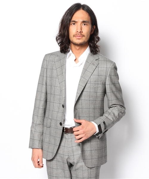 UNITED ARROWS（ユナイテッドアローズ）の「UA グレンチェック 2Bスーツ（セットアップ・メンズ・ダークグレー・44/46/48）」の6枚目の写真