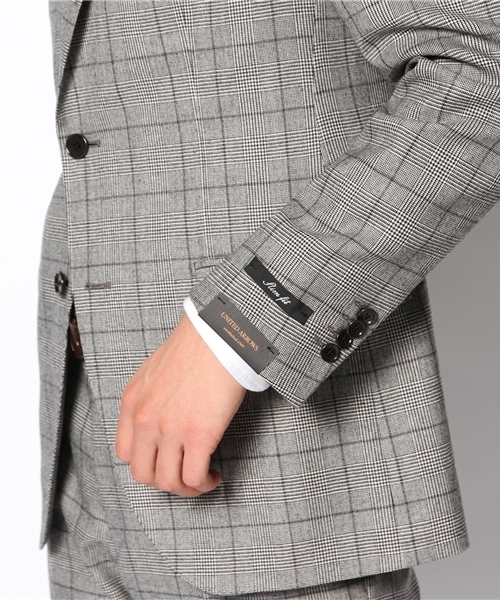 UNITED ARROWS（ユナイテッドアローズ）の「UA グレンチェック 2Bスーツ（セットアップ・メンズ・ダークグレー・44/46/48）」の8枚目の写真