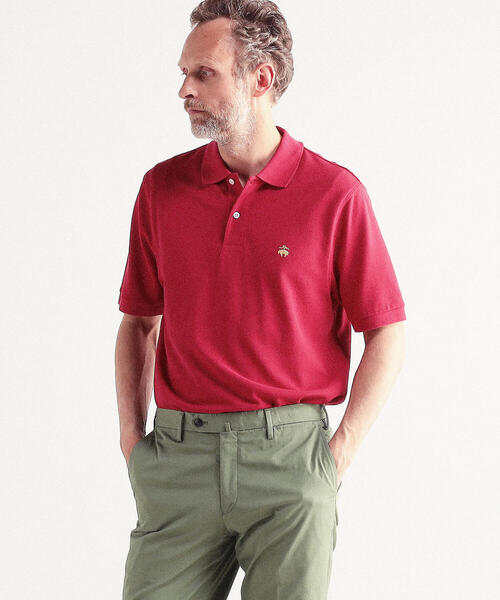 【別注】BROOKS BROTHERS×TOMORROWLAND スーピマコットンピケ ポロシャツ 【別注】BROOKS BROTHERS×TOMORROWLAND スーピマコットンピケ ポロシャツ
