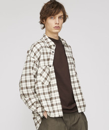 【KIIT】別注チェックシャツJKT