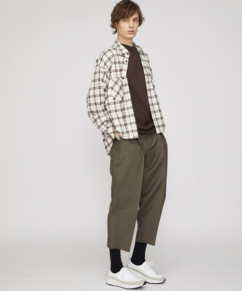 KIIT(キート)の「【KIIT】別注チェックシャツJKT(シャツ/ブラウス・メンズ・ホワイト/グレー・1/2)」の21枚目の写真