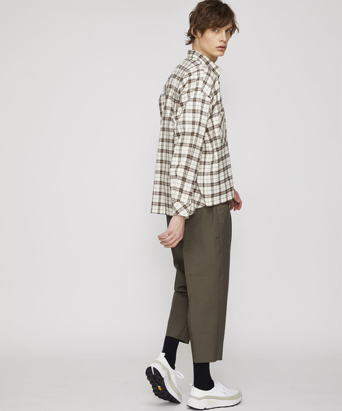 KIIT(キート)の「【KIIT】別注チェックシャツJKT(シャツ/ブラウス・メンズ・ホワイト/グレー・1/2)」の18枚目の写真