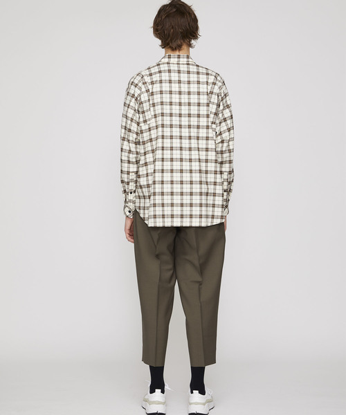KIIT(キート)の「【KIIT】別注チェックシャツJKT(シャツ/ブラウス・メンズ・ホワイト/グレー・1/2)」の15枚目の写真