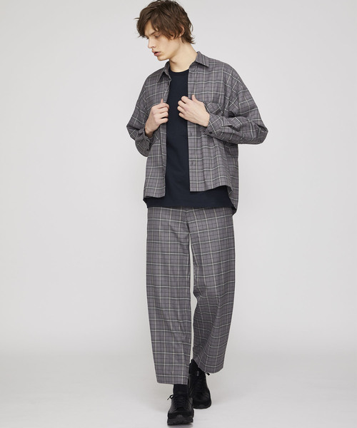 KIIT(キート)の「【KIIT】別注チェックシャツJKT(シャツ/ブラウス・メンズ・ホワイト/グレー・1/2)」の10枚目の写真