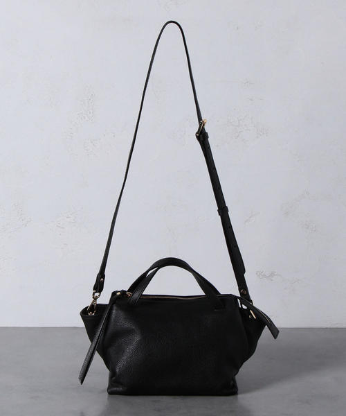 GIANNI CHIARINI（ジャンニ キアリーニ）の「＜GIANNI CHIARINI(ジャンニ キアリーニ) ＞ORIGAMI バッグ S（ショルダーバッグ・レディース・ブラック/ベージュ・FREE）」の19枚目の写真