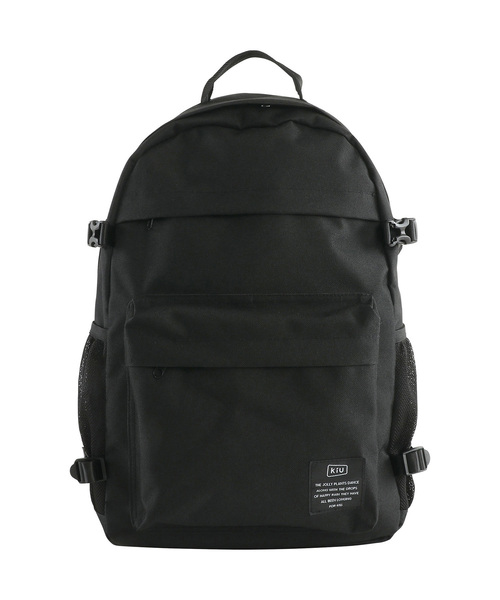 KiU（キウ）の「600Dスタンダードバッグパック（バックパック/リュック・メンズ・ネイビー/レッド/キャメル/ブラック・FREE）」の2枚目の写真