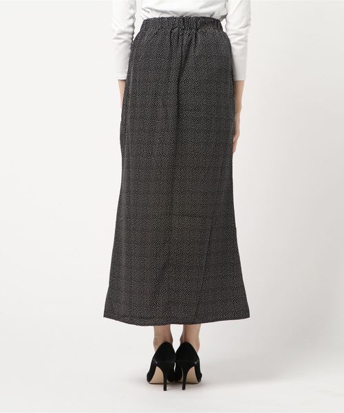 flower（フラワー）の「ドットスウィンギングスカート（スカート・レディース・ブラック/グリーン・FREE）」の3枚目の写真