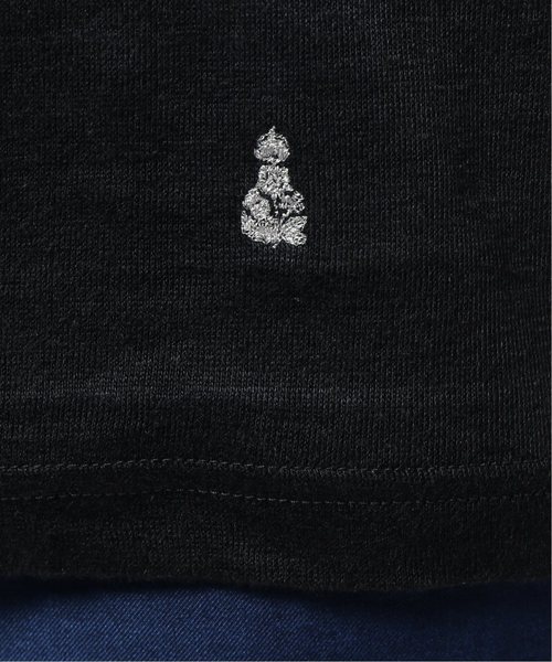 GUY ROVER（ギローバー）の「GUY ROVER / ギローバー リネンジャージーポケットTシャツ（Tシャツ/カットソー・メンズ・ブラック/ネイビー/ブラウン・SMALL/X-SMALL/MEDIUM/LARGE）」の15枚目の写真