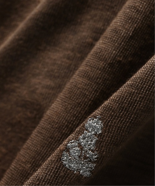 GUY ROVER（ギローバー）の「GUY ROVER / ギローバー リネンジャージーポケットTシャツ（Tシャツ/カットソー・メンズ・ブラック/ネイビー/ブラウン・SMALL/X-SMALL/MEDIUM/LARGE）」の11枚目の写真