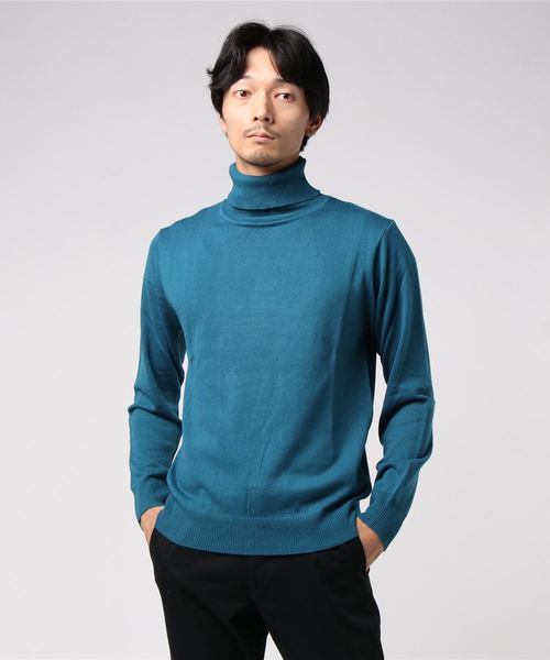 THISIS（ディスイズ）の「タートルネックセーター（ニット/セーター・メンズ・ホワイト/ブラック/チャコール/ブラウン/マスタード/ブルー/ネイビー・MEDIUM/LARGE/X-LARGE）」の10枚目の写真