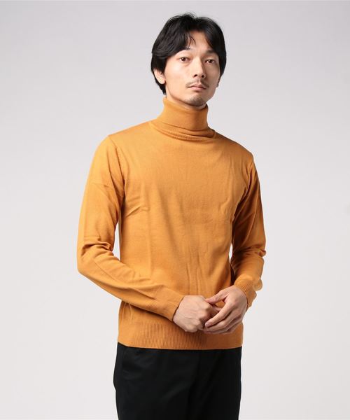THISIS（ディスイズ）の「タートルネックセーター（ニット/セーター・メンズ・ホワイト/ブラック/チャコール/ブラウン/マスタード/ブルー/ネイビー・MEDIUM/LARGE/X-LARGE）」の13枚目の写真