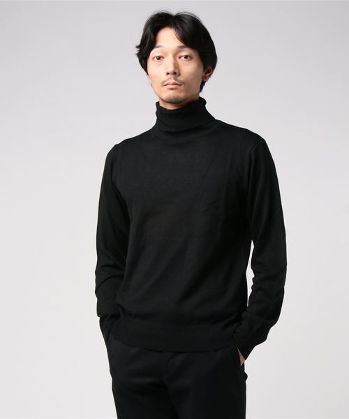 THISIS（ディスイズ）の「タートルネックセーター（ニット/セーター・メンズ・ホワイト/ブラック/チャコール/ブラウン/マスタード/ブルー/ネイビー・MEDIUM/LARGE/X-LARGE）」の14枚目の写真