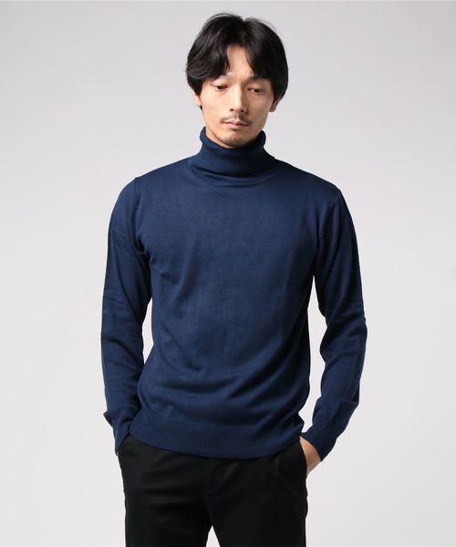 THISIS（ディスイズ）の「タートルネックセーター（ニット/セーター・メンズ・ホワイト/ブラック/チャコール/ブラウン/マスタード/ブルー/ネイビー・MEDIUM/LARGE/X-LARGE）」の15枚目の写真