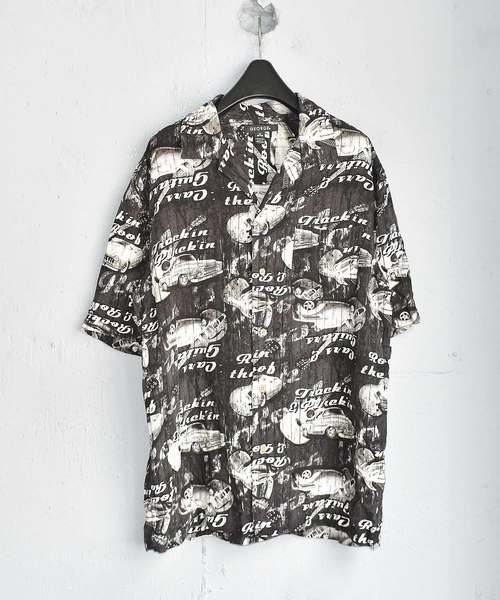 ヴィンテージ古着 George 車柄 半袖シャツ シャツ ブラウス Vintage ヴィンテージ のファッション通販 Zozotown