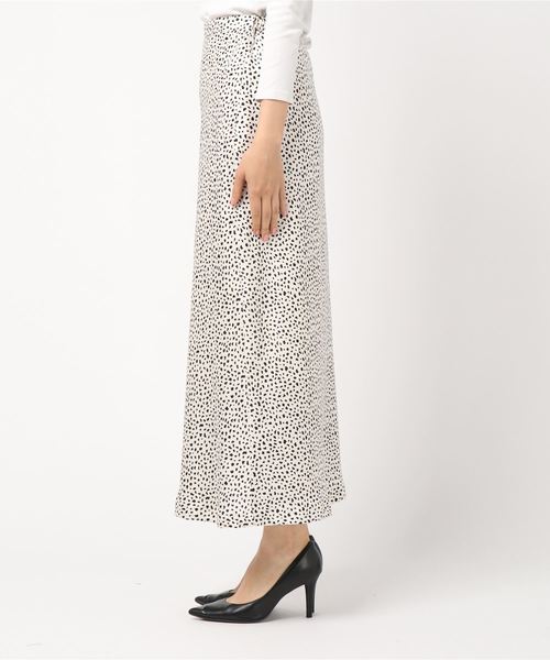 NINE（ナイン）の「ダルメシアンスカート（スカート・レディース・ブラック/アイボリー・0/1）」の4枚目の写真