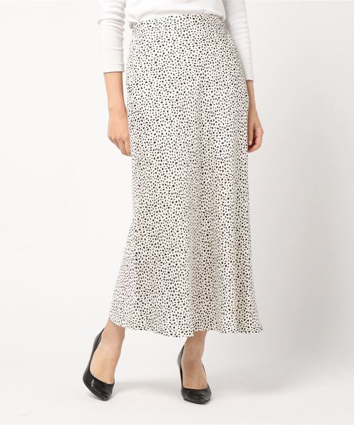 NINE（ナイン）の「ダルメシアンスカート（スカート・レディース・ブラック/アイボリー・0/1）」の5枚目の写真