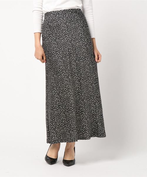 NINE（ナイン）の「ダルメシアンスカート（スカート・レディース・ブラック/アイボリー・0/1）」の6枚目の写真