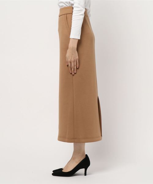 DouDou(ドゥドゥ)の「ダンボールスカート(スカート・レディース・ベージュ/オフホワイト/グリーン・36/38)」の4枚目の写真