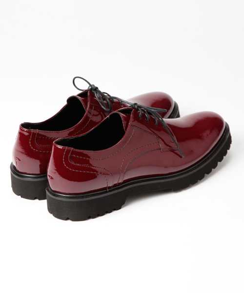 Ray BEAMS(レイビームス)の「PAM / エナメル レースアップ シューズ(ドレスシューズ・レディース・ブラック/レッド・35/39/38/37/36)」の8枚目の写真
