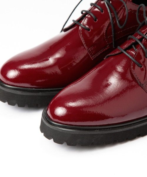 Ray BEAMS(レイビームス)の「PAM / エナメル レースアップ シューズ(ドレスシューズ・レディース・ブラック/レッド・35/39/38/37/36)」の10枚目の写真