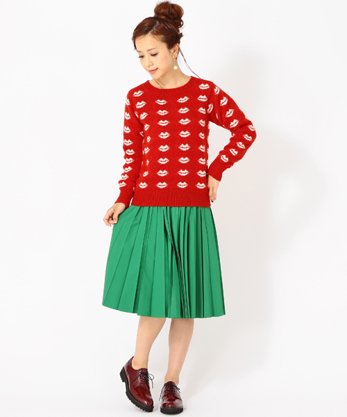 Ray BEAMS(レイビームス)の「PAM / エナメル レースアップ シューズ(ドレスシューズ・レディース・ブラック/レッド・35/39/38/37/36)」の6枚目の写真