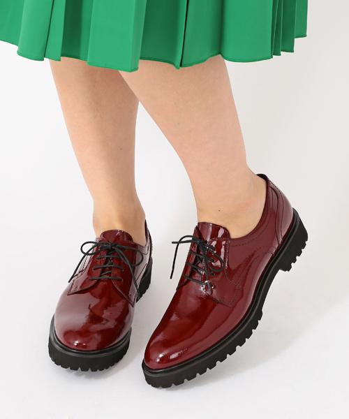 Ray BEAMS(レイビームス)の「PAM / エナメル レースアップ シューズ(ドレスシューズ・レディース・ブラック/レッド・35/39/38/37/36)」の14枚目の写真