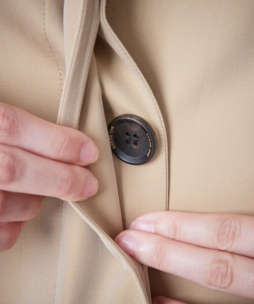 100年コート＞バルマカーンコート（三陽格子）（トレンチコート