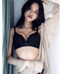 瞬間谷間メイク！ホックで「盛り度が調節できる」バストアップブラ【育乳 ブラジャー単品】