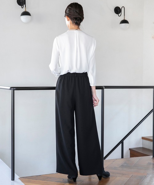 form forma（フォルムフォルマ）の「フリルブラウス（シャツ/ブラウス・レディース・ブラック/オフホワイト・9号/11号/13号）」の17枚目の写真