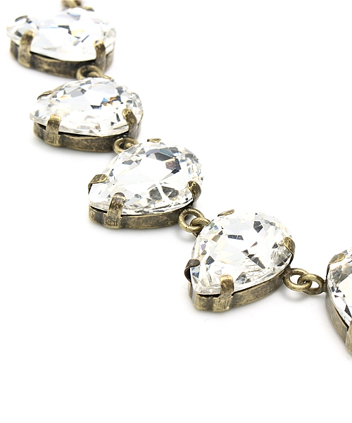 ELFORBR(エルフォーブル)の「12粒ガラスネックレス(ネックレス・レディース・クリア・FREE)」の2枚目の写真