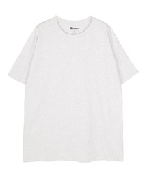 Champion チャンピオン 無地 ベーシック オーバーサイズ 半袖 クルーネック Tシャツ ワッペン
