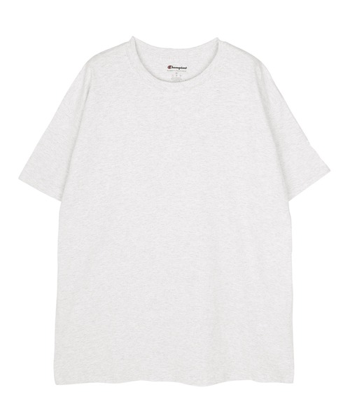 Champion（チャンピオン）の「Champion チャンピオン 無地 ベーシック オーバーサイズ 半袖 クルーネック Tシャツ ワッペン（Tシャツ/カットソー・メンズ・チャコールグレー/マルーン/ネイビー/ダークグリーン/ブラック/アッシュグレー/ホワイト/グレー/レッド/ゴールド/オレンジ/パープル/ロイヤルブルー・X-LARGE/MEDIUM/XX-LARGE/LARGE/SMALL/XXX-LARGE）」の4枚目の写真