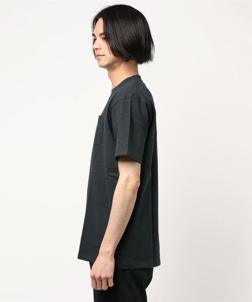 ADAM ET ROPE'（アダムエロペ）の「【ANATOMICA】POCKET TEE S/S（Tシャツ/カットソー・メンズ・ホワイト/ブラック/ダークブラウン/レッド・M/XL/S/L）」の5枚目の写真