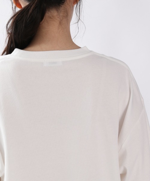 LOWRYS FARM（ローリーズファーム）の「ロゴプリントＴＥＥＬＳ　894820（Tシャツ/カットソー・レディース・ホワイト/ブラック/グリーン・FREE）」の15枚目の写真