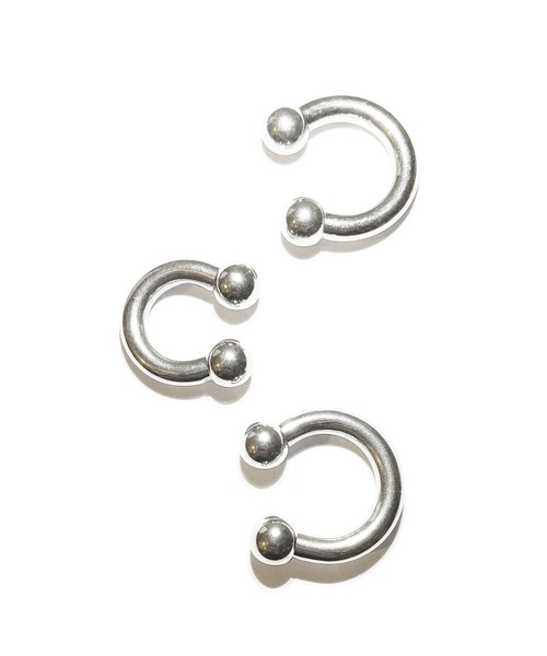 MORPH(モルフ)の「MORPH モルフ CCB ボディーピアス 6ゲージ 10mm~16mm(ピアス(片耳用)・メンズ・シルバー・12/14/16/10)」の3枚目の写真