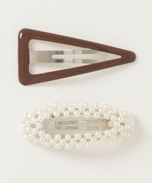 WEGO | WEGO/【2点セット】パールセットヘアピン(ヘアピン)