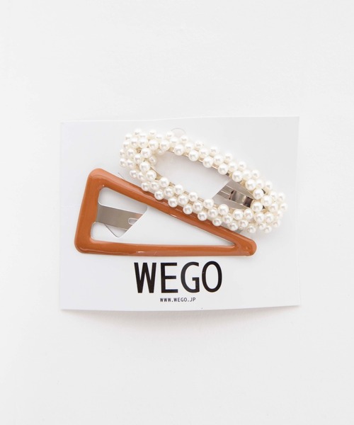 WEGO(ウィゴー)の「WEGO/【2点セット】パールセットヘアピン(ヘアピン・レディース・パープル/ブラウン/キャメル/カーキ・FREE)」の10枚目の写真