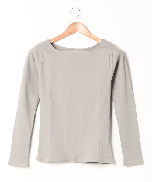 LOWRYS FARM(ローリーズファーム)の「オーガニックタイトLS 895474(Tシャツ/カットソー・レディース・ホワイト/ブラック/グリーン/イエロー/グリーン系その他・MEDIUM/LARGE)」の5枚目の写真