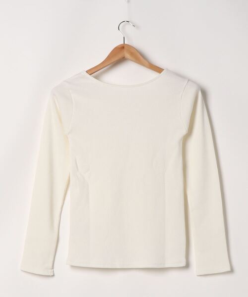 LOWRYS FARM(ローリーズファーム)の「オーガニックタイトLS 895474(Tシャツ/カットソー・レディース・ホワイト/ブラック/グリーン/イエロー/グリーン系その他・MEDIUM/LARGE)」の6枚目の写真