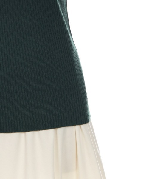 axes femme（アクシーズファム）の「バラボトルネックリブPO（Tシャツ/カットソー・レディース・モカ/キナリ/ワイン/ダークグリーン/ブラック/ラベンダー・MEDIUM）」の17枚目の写真