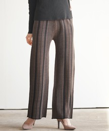 rps | ストライプ柄ニットパンツ(その他パンツ)