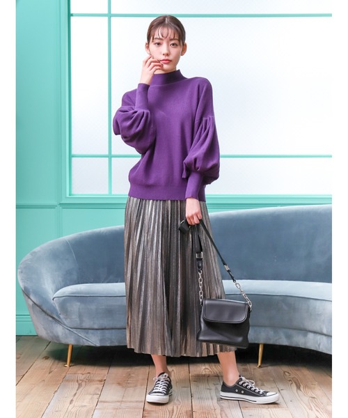 fifth calin（フィフスカラン）の「フェイクレザーチェーンショルダーバッグ（ショルダーバッグ・レディース・ブラック・FREE）」の16枚目の写真