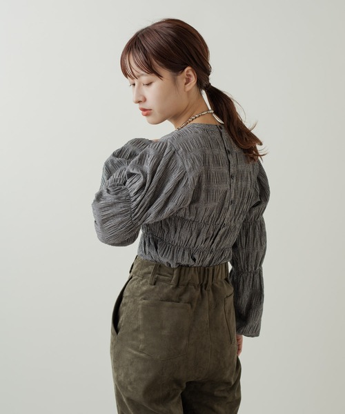 ビアズリー ギンガムワッシャ― オーバーシャツ BEARDSLEY（ビアズリー）の「ギンガムワッシャ― オーバーシャツ