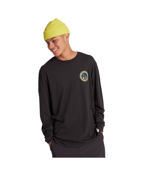 BURTON（バートン）の「オーガーニックコットン 長袖 ロングスリーブ Tシャツ（Tシャツ/カットソー・メンズ・パープル/アイボリー/ダークグレー・S/M/L/XL/XS）」の3枚目の写真