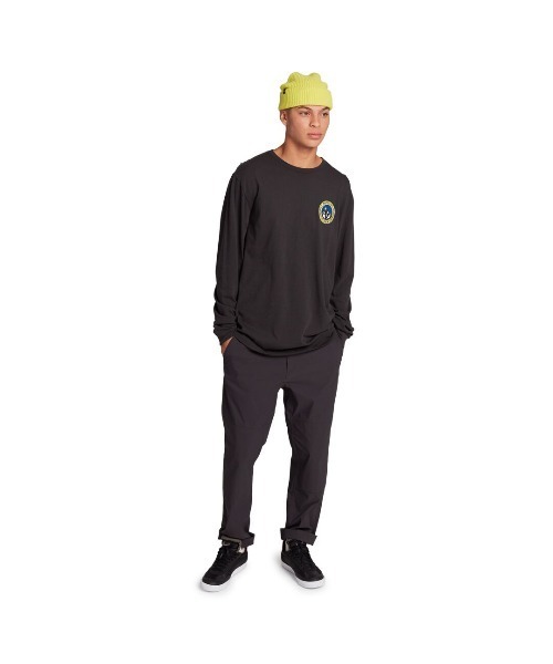 BURTON（バートン）の「オーガーニックコットン 長袖 ロングスリーブ Tシャツ（Tシャツ/カットソー・メンズ・パープル/アイボリー/ダークグレー・S/M/L/XL/XS）」の6枚目の写真