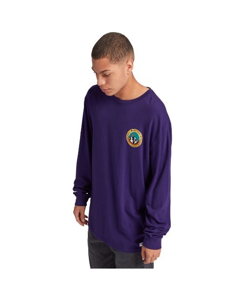 BURTON（バートン）の「オーガーニックコットン 長袖 ロングスリーブ Tシャツ（Tシャツ/カットソー・メンズ・パープル/アイボリー/ダークグレー・S/M/L/XL/XS）」の8枚目の写真
