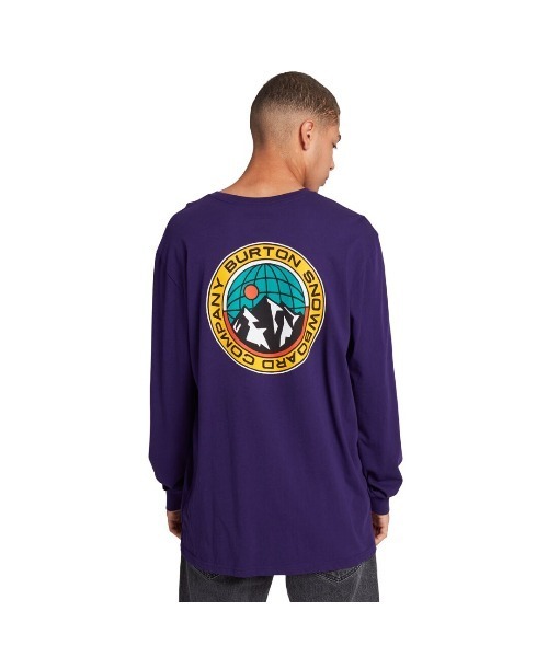 BURTON（バートン）の「オーガーニックコットン 長袖 ロングスリーブ Tシャツ（Tシャツ/カットソー・メンズ・パープル/アイボリー/ダークグレー・S/M/L/XL/XS）」の12枚目の写真